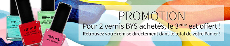 Promo vernis BYS