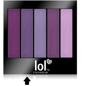Palette Fifties Retro mauve BYS Maquillage