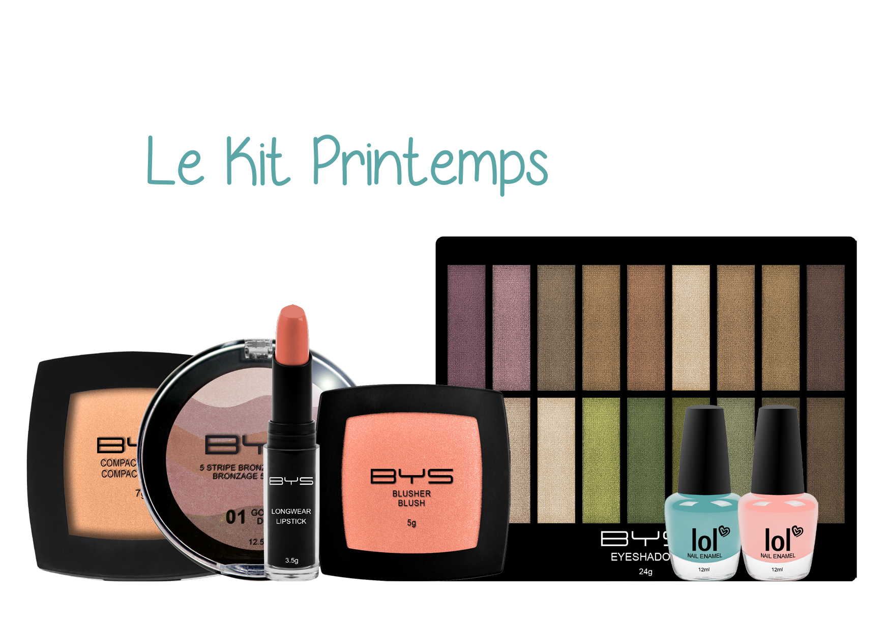 Kit printemps BYS Maquillage
