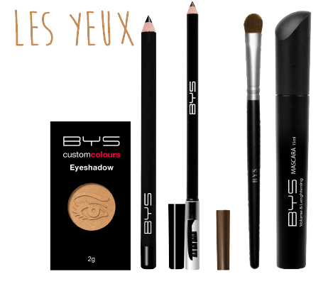 Maquillage des yeux BYS Maquillage