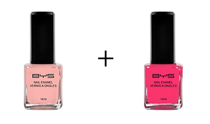 Tie and dye rose BYS Maquillage