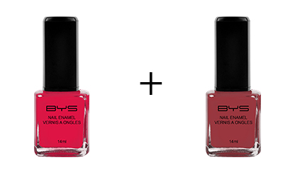 Tie and dye rouge BYS Maquillage