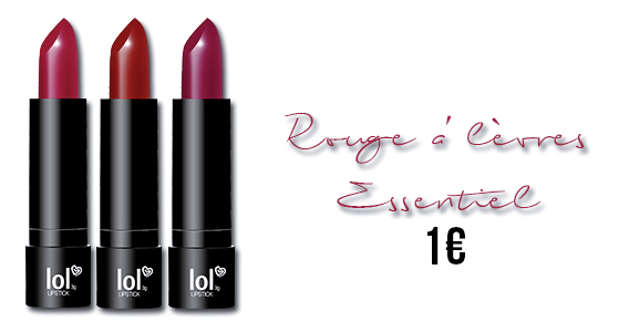 Rouge à lèvres Essentiel LOL