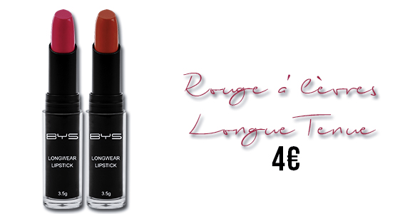Rouge à lèvres Longue tenue BYS